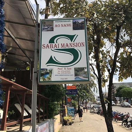 Sabai Mansion Apartman Ao Nang Kültér fotó