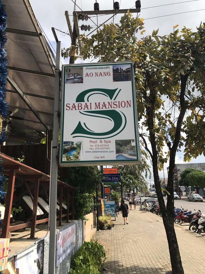 Sabai Mansion Apartman Ao Nang Kültér fotó
